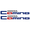 Honda Motorcycle Stickers Motorolerio lipdukai Honda PA50 Camino, retro stiliaus, 2 vnt.