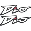 Honda Motorcycle Stickers Motorolerio lipdukai Honda Dio, apdailos plastikams, 2 vnt.