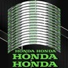 HONDA sport bike ratlankių lipdukai – patvarūs ir modernūs