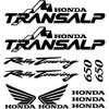 Honda Transalp 650 lipdukų rinkinys