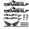 Honda Transalp 750 lipdukų rinkinys