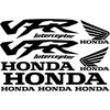 Honda vfr interceptor motociklo lipdukai