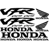 Honda vfr racing motociklo lipdukai