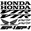 Honda vtr sp1 motociklo lipdukai