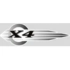 Honda X4 motociklo lipdukai – TR-2873