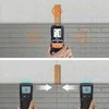 Kabelių ir laidų detektorius sienose | LCD | 5in1 | Metalo, laidų ir medienos ieškiklis
