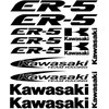 Kawasaki ER-5 lipdukų rinkinys