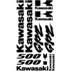Kawasaki GPZ 500 lipdukų rinkinys
