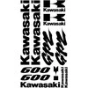 Kawasaki GPZ 600 lipdukų rinkinys