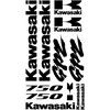 Kawasaki GPZ 750 lipdukų rinkinys