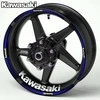 KAWASAKI motociklo ratlankių lipdukai sportiniams motociklams