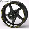 KAWASAKI motociklo ratlankių lipdukai sportiniams motociklams