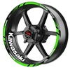 Kawasaki NINJA H2, Z, Versys ar KLX ratlankių lipdukai