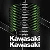 KAWASAKI NINJA motociklo ratlankių lipdukai sportiniams motociklams