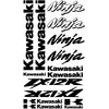 Kawasaki Ninja ZX-12R lipdukų rinkinys motociklo vinilo lipdukai