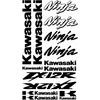 Kawasaki Ninja ZX-12R motociklo lipdukų rinkinys – viniliniai lipdukai
