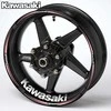 KAWASAKI ratų lipdukai – premium ratlankių dekoravimo rinkinys