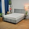 Kišeninis čiužinys 180x200 Sidabrinis MAX H3/H5 dvigubas kokosinis