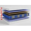 Kišeninių spyruoklių čiužinys 120x200 Prestige Coconut Hard H4/H5 26 cm su užvalkalu