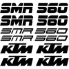 KTM 560 smr motociklo lipdukai