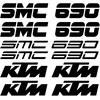 KTM 690 smc motociklo lipdukai