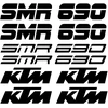 KTM 690 smr motociklo lipdukai
