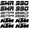 KTM 990 smr motociklo lipdukai