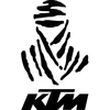 KTM dakar motociklo lipdukai