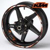 KTM Super Duke / RC ratlankių lipdukai