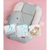 Kūdikių „Cocoon Air 3D“ saugaus miego komplektas, lizdelis, žaidimų aikštelės komplektas, „BabyMam“