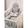 Kūdikių kokonų lizdelis „Minky“ rinkinys XXL „BabyMam“ 7 dalys