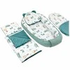 MEDVILNĖS KŪDIKIO RINKINYS 5in1 MINKY COCOON JUKKI