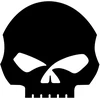 Motociklu Lipdukai harley-davidson skull viniliniai lipdukai