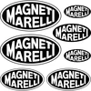 Motociklu Lipdukai „Magneti Marelli“ lipdukų rinkinys