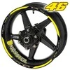 Motociklų „Monster VR 46“ ratlankių lipdukai, juostelės, lipdukai, „Honda“, „BMW“, „Yamaha“, „Kawasaki“