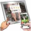 Nuotraukų rėmelis 10.1" sidabrinis WiFi jutiklinis skaitmeninis rėmelis