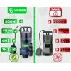 Panardinamas siurblys su plūde švariam ir lietaus vandeniui 550W