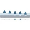 Putų masažinis čiužinys 80x200 ECO COMPLEX 20 cm vidutinio kietumo