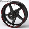 Ratlankių lipdukai KAWASAKI motociklams – išskirtinis sportinis dizainas