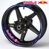 RedBull motociklo ratlankių lipdukai