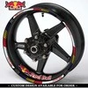 RedBull stiliaus motociklo ratlankių lipdukų rinkinys