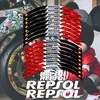 REPSOL motocross motociklo ratlankių lipdukai