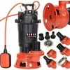 Siurblys su turbininiu smulkintuvu nuotekoms 750W