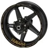 Sportinių YAMAHA motociklų ratlankių lipdukai – kokybiškas rinkinys