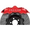 Jaguar stabdžių suportų lipdukai – suderinami, tuning, 6 vnt.
