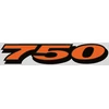 Suzuki 750 motociklo lipdukai