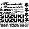 Suzuki bandit motociklo lipdukai