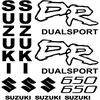 Suzuki DR 650 motociklo lipdukai