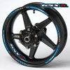 Suzuki GSX-R ratlankių lipdukai – mėlyni 16 vnt.