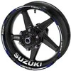 Suzuki motociklo ratlankių lipdukai sportiniams motociklams ratų lipdukų rinkinys